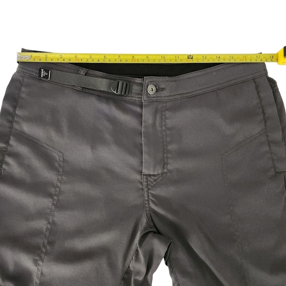 PRANA Breathe Technical Capri Hiking Shorts grey m - Picture 11 of 14
